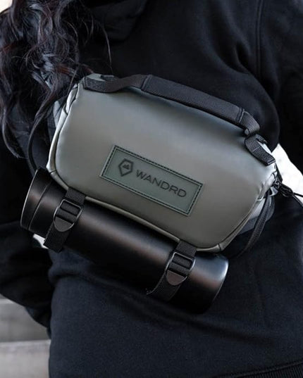 WANDRD ROGUE V1 3L Sling: Compact Camera Sling and Crossbody Bag with Fast Access, 3-Way Carry– Lightweight Everyday Bag Great for Travel, Photography, and Daily Use (Wasatch Green)