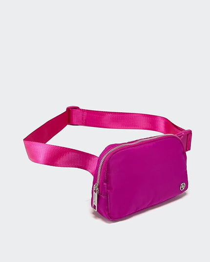 Pander Everywhere Belt Bag for Women, Fashion Waist Packs, Crossbody Bags with Adjustable Strap (Grape Purple)