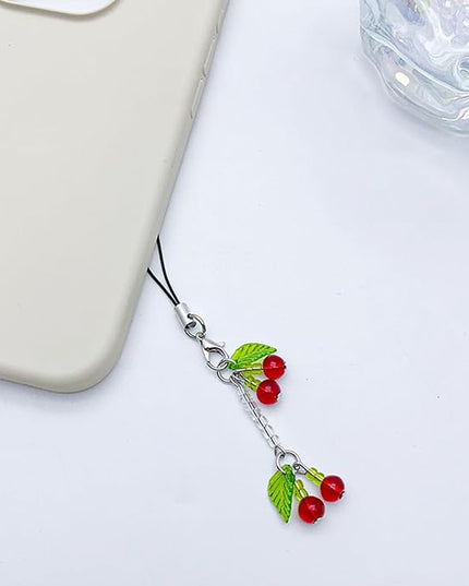 Fashion Beaded Phone Charm Straps Car Keys Hanging Pendants Y2K Bag Decoration Lanyard Purse Accessories Bag Pendant Charm Decoration