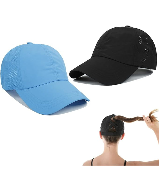 VOASTEK Running Hats for Men Baseball Cap Outdoor Essentials Runner Hat Jogging Cap Tennis Golf Workout Hats