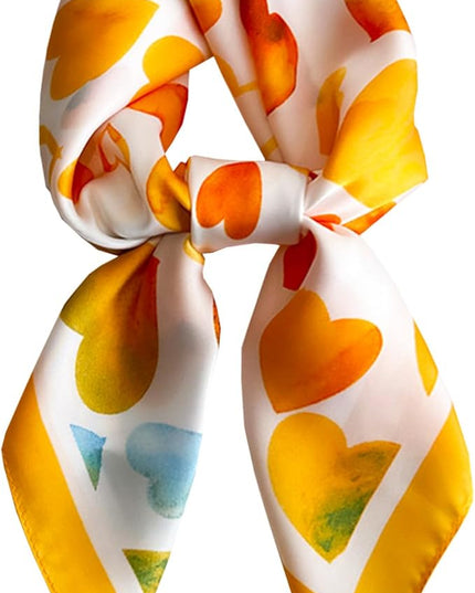 Satin Bandana Headscarf for Women Silky Hair Scarves for Fashion Lightweight