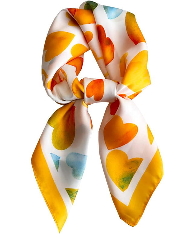 Satin Bandana Headscarf for Women Silky Hair Scarves for Fashion Lightweight