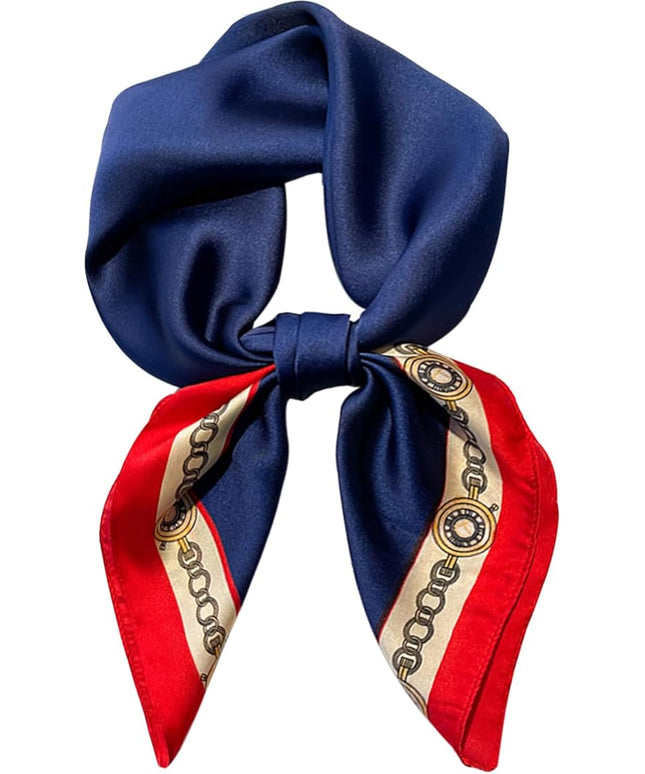 Dailyacc Hair Bandanas Scarf For Women Lightweight Fashion Neck Silk Satin Head Scarves For Sleeping Handbags Scarf