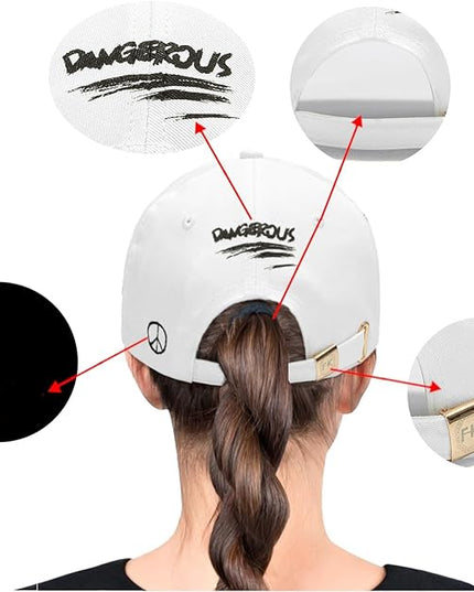 Trendy Unisex Graffiti Baseball Cap, Adjustable Cotton Baseball Cap for Men & Women, Athletic Streetwear Hat