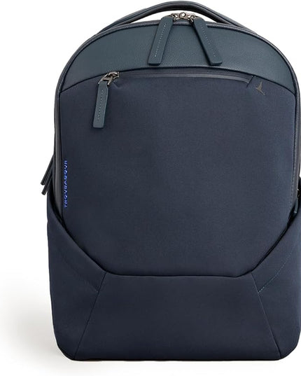 Troubadour Apex 4.0 Compact - 16L Premium Laptop Backpack - Ergonomic & Water Resistant - Designed for Work and Travel - Ink Blue