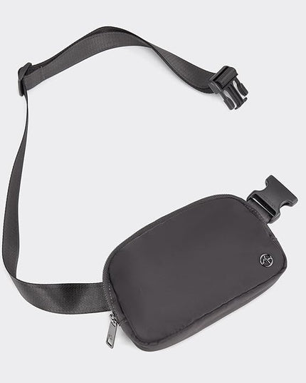 Pander Cross Body Fanny Pack for Women, Fashion Waist Packs, Crossbody Bags, Belt Bag with Adjustable Strap (Dim Grey).