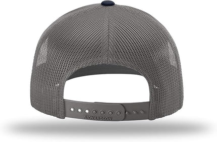 Richardson 112 Trucker Hat - Premium Adjustable Snapback Hat - Structured Six Panel Richardson Blank Caps