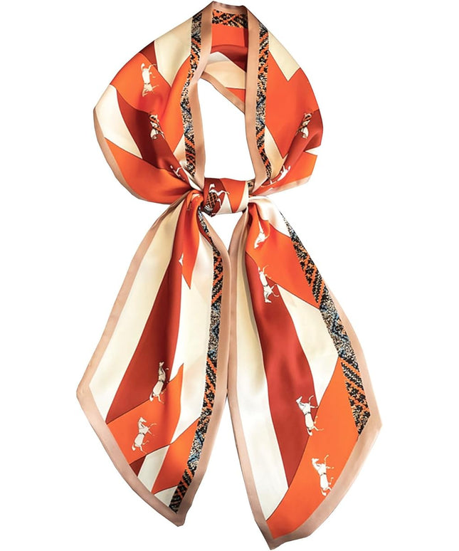 Purse Scarf For Handbags Head Scarves For Women's Hair Bags Scarfs Long Skinny Scarves Fashion Silky
