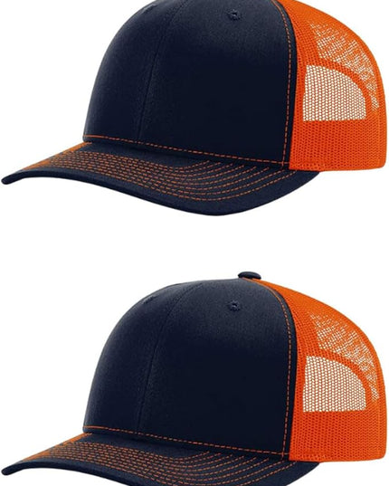 Richardson 112 Classic Six-Panel Adjustable Snapback Trucker Cap | Bulk Packs Available