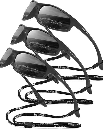 FAGUMA Polarized Sports Sunglasses For Men Cycling Driving Fishing UV400 Protection
