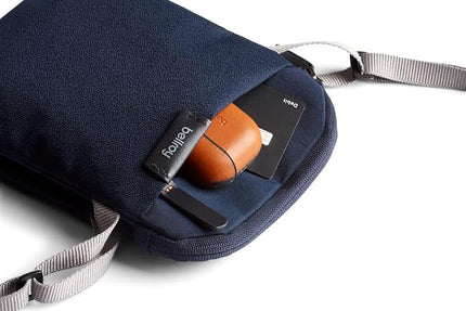 Bellroy City Pouch (cross-body bag, e-reader or small tablet, wallet, sunglasses, phone) - Navy