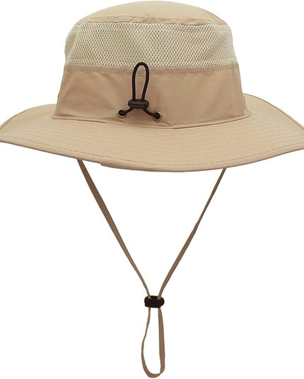 Home Prefer UPF 50+ Men's Sun Hat Wide Brim Bucket Hat UV Protection Hat for Mens Womens Beach Safari Gardening Golf Fishing