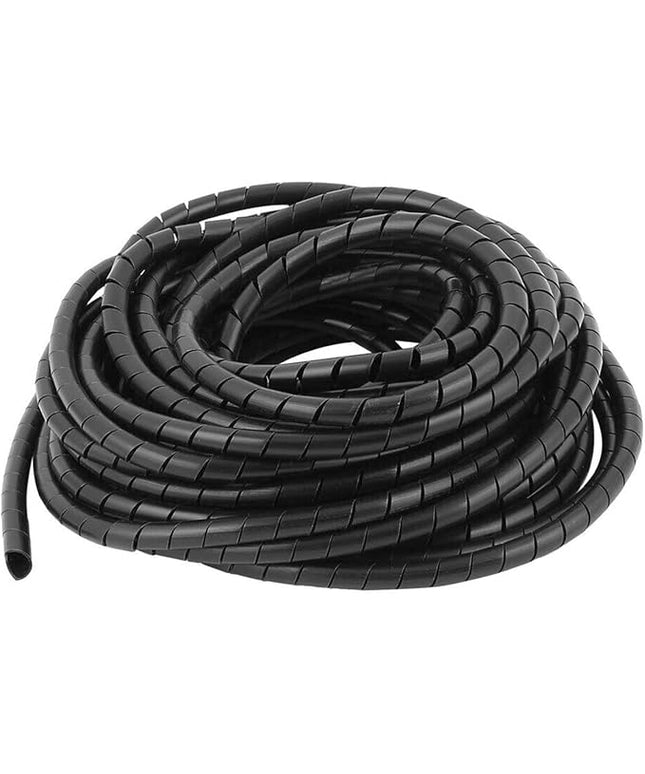 Spiral Cable Wrap - 45 Ft 5/16" Spiral Wire Wrap Cord Covers Bundle Sleeve Hose for Computer Electrical Wire Organizer(5/16" Inch-33Ft)