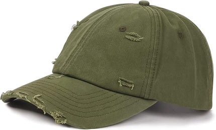 Zylioo XL XXL Oversize Baseball Cap, 100% Cotton Adjustable Dad Hat for Big Heads 23.5"-25.5", Soft Crown Large Size Cap
