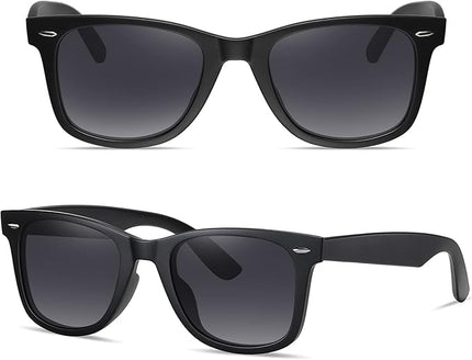 MEETSUN Polarized Sunglasses for Women Men Classic Retro Square Frame Driving Sun Glasses UV Protection