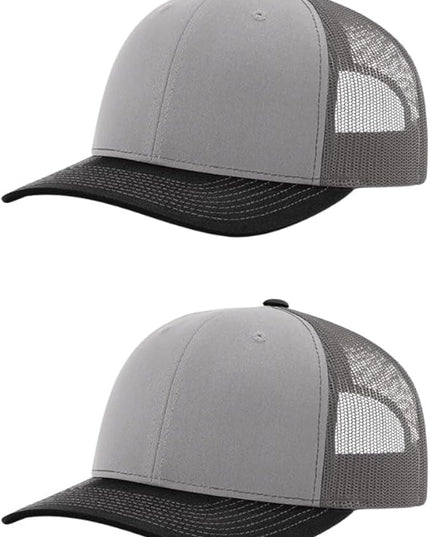 Richardson 112 Classic Six-Panel Adjustable Snapback Trucker Cap | Bulk Packs Available