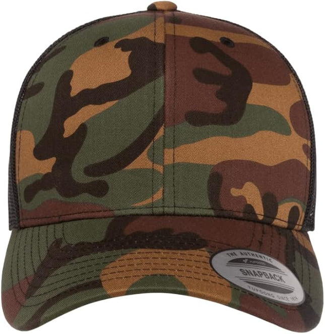 Mrlahat 6606 Yupoong Classics Retro Trucker Cap with Black Bandana