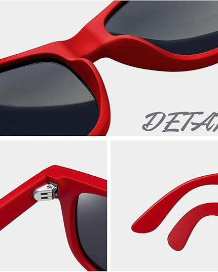 Joopin Square Sunglasses Polarized UV Protection Trendy Designer Sun Glasses Men Women