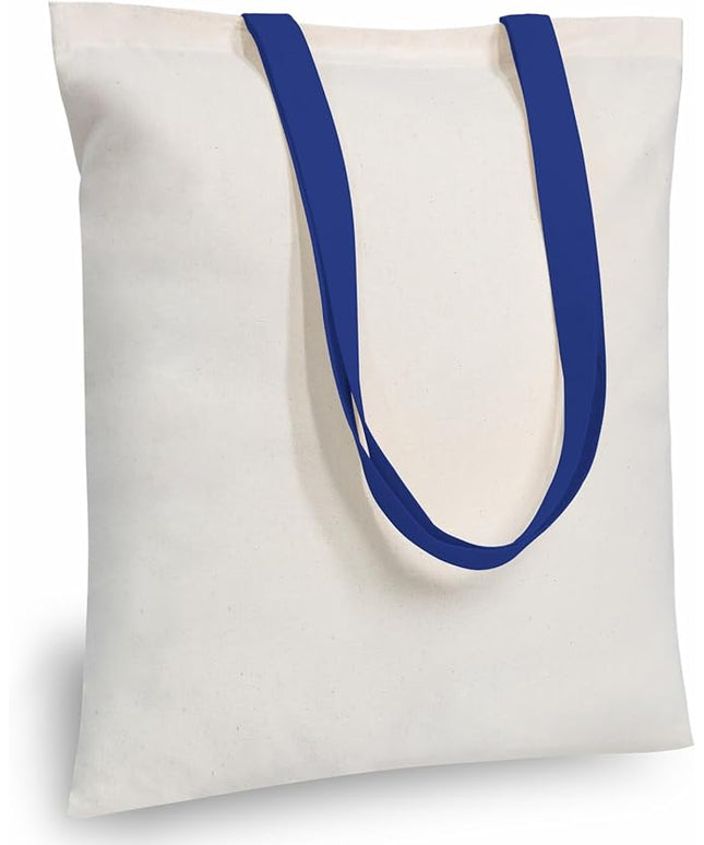 TOPDesign 6-Pack Economical 16"x15" Cotton Tote Bag, Lightweight Medium Reusable Grocery Shopping Cloth Bags, Suitable for DIY, Advertising, Promotion, Gift, Activity
