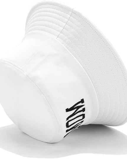 XYIYI Fashion Embroidery Bucket Hat Cotton Beach Fisherman Hats for Women Girls