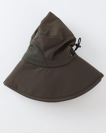 Home Prefer UPF50+ Mens Sun Hat Wide Brim Fishing Hat for Men UV Protection Womens Beach Bucket Hat for Golf Hiking Gardening