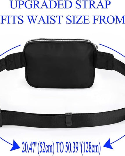 UTO Fanny Pack for Women Crossbody Trendy Fashion Belt Purse Chest Waist Hip Bumbag for Outdoor Shopping Travel Hiking