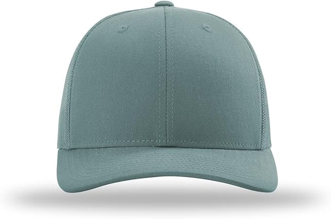 Richardson 112 Trucker Hat - Premium Adjustable Snapback Hat - Structured Six Panel Richardson Blank Caps