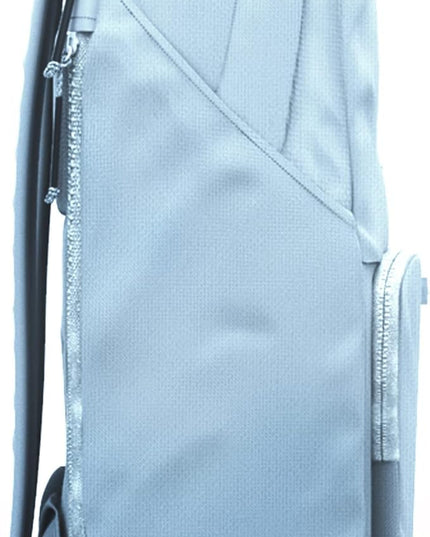 BREVITE The Backpack- Casual daypack backpacks for every function. Compact but spacious 18L aesthetic traveling backpack with laptop compartment. (Misty Blue)