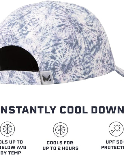 MISSION Cooling UPF Performance Hat - Unisex One Size Cap for Workouts, Golf & Running - Sweat & Water Activated Technology