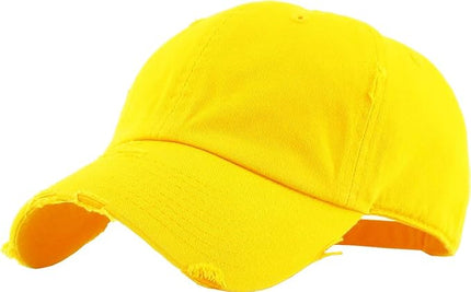 KBETHOS Vintage Washed Distressed Cotton Dad Hat Baseball Cap Adjustable Polo Trucker Unisex Style Headwear