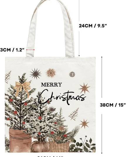 Horaldaily Canvas Tote Bag,Reusable Shoulder Tote Bag for Women Lady Casual Vacation, Shopping, Work, Gym