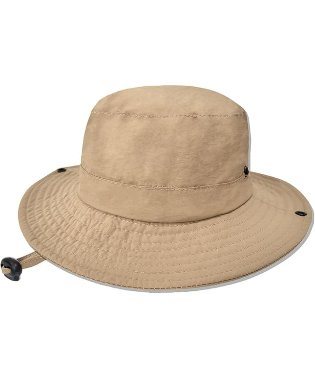 Sun Hats for Men Women Fishing Hat UPF 50+ Quick Dry Foldable Bucket Hat Adjustable Safari Hat for Beach Hiking