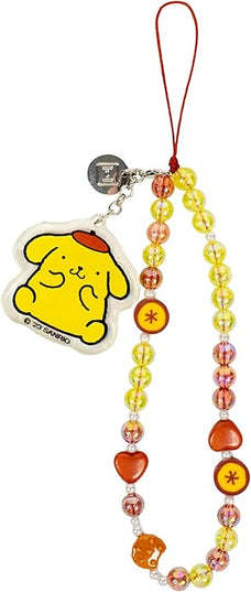 iFace Hello Kitty and Friends Beaded Wristlet Universal Phone Charm Strap - Cute Wrist Chain Lanyard Aesthetic Decor Strap for Cell Phone Camera Keys AirPods Keychains