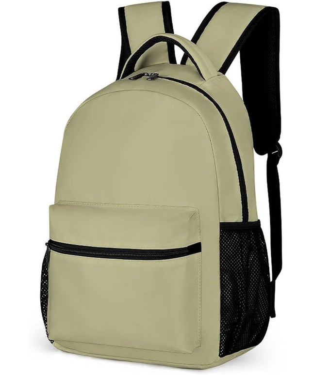 Fashion Sage Green Backpack Lightweight Large Capacity Laptop Daybag for Travel Work