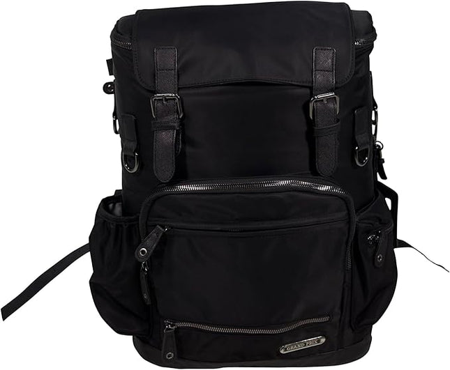 Grand Prix Deluxe Equestrian Backpack, Water-Repellent Riding Gear Bag with Boot Compartment, Multi-Pocket Organizer and Reinforced Base
