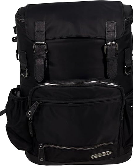 Grand Prix Deluxe Equestrian Backpack, Water-Repellent Riding Gear Bag with Boot Compartment, Multi-Pocket Organizer and Reinforced Base