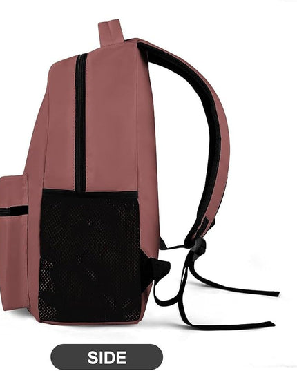 Fashion Marsala Backpack Lightweight Large Capacity Laptop Daybag for Travel Work