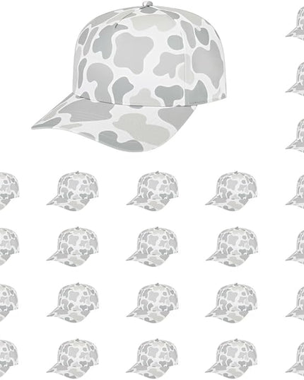 The Hat Pros Cap America i2026 Mid Profile 5-Panel Daybreak Camo Cap w/Quick-Dry Sweatband & Adjustable Snapback
