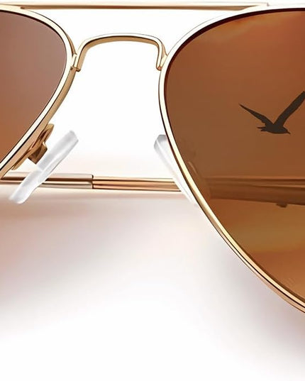 KALIYADI Classic Aviator Sunglasses for Men Women Driving Sun glasses Polarized Lens UV Blocking
