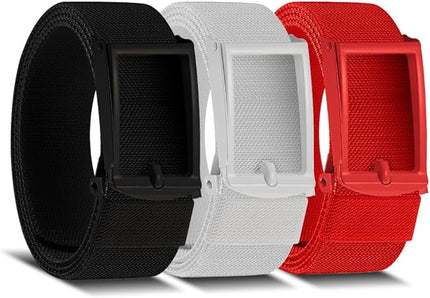 DOOPAI Stretch Canvas Belt for Men, Adjustable Elastic Holeless Web Belt for Casual, Golf, and Work, with Bottle Opener