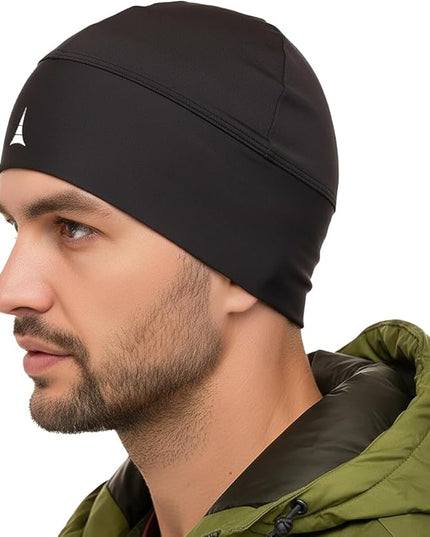 Helmet Liner Sweat Wicking Skull Cap Beanie. Ultimate Performance Moisture Wicking. Fits Under Helmets