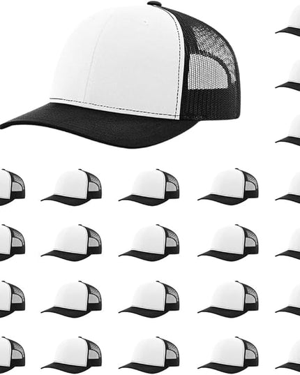 Richardson 112 Classic Six-Panel Adjustable Snapback Trucker Cap | Bulk Packs Available