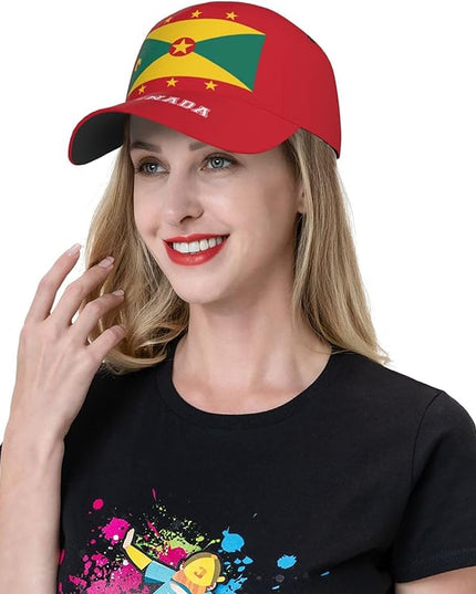 Cute Flag Hats Adjustable Baseball Snapback Hat Caps Trucker for Men Women