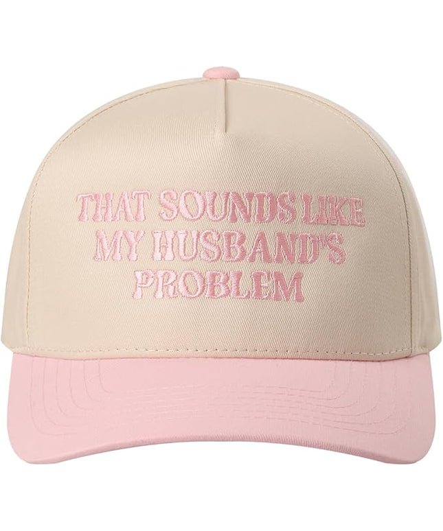 MIRMARU Two-Tone Vintage Canvas Trucker Hats for Men & Women, Adjustable Size Baseball Caps with Trendy Embroidered Design