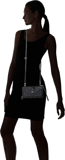 Sakroots Artist Circle Smartphone Crossbody in Coated Canvas, Detachable Wristlet Strap