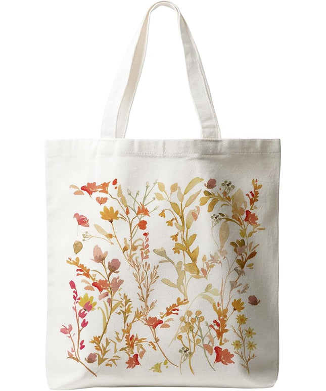 Horaldaily Canvas Tote Bag,Reusable Shoulder Tote Bag for Women Lady Casual Vacation, Shopping, Work, Gym