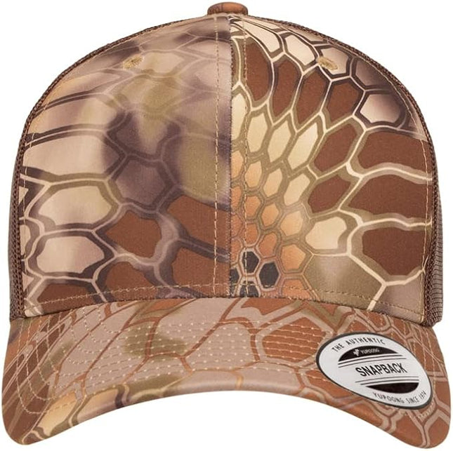 Yupoong Classic Premium Mesh 6 Panel Retro Trucker Cap | Mid Profile Snapback | OSFA | Bulk Pack Available