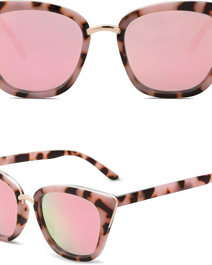 SOJOS Cat Eye Designer Sunglasses Fashion UV400 Protection Glasses SJ2052