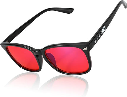 100% Blue Light Blocking Glasses - Women + Men - Better Sleep - Anti Eye Strain Protection - Computer Screens Gaming
