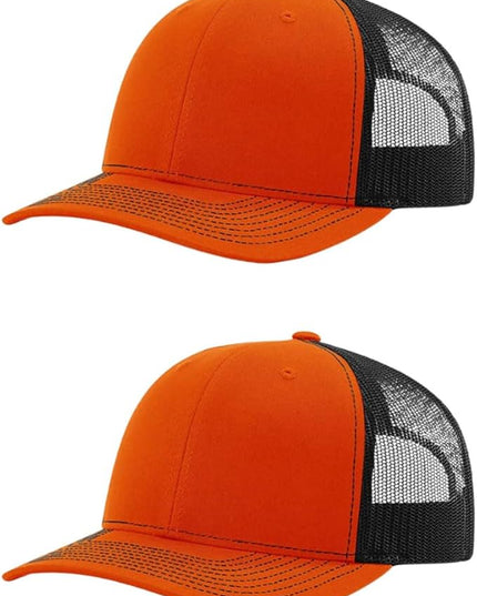 Richardson 112 Classic Six-Panel Adjustable Snapback Trucker Cap | Bulk Packs Available